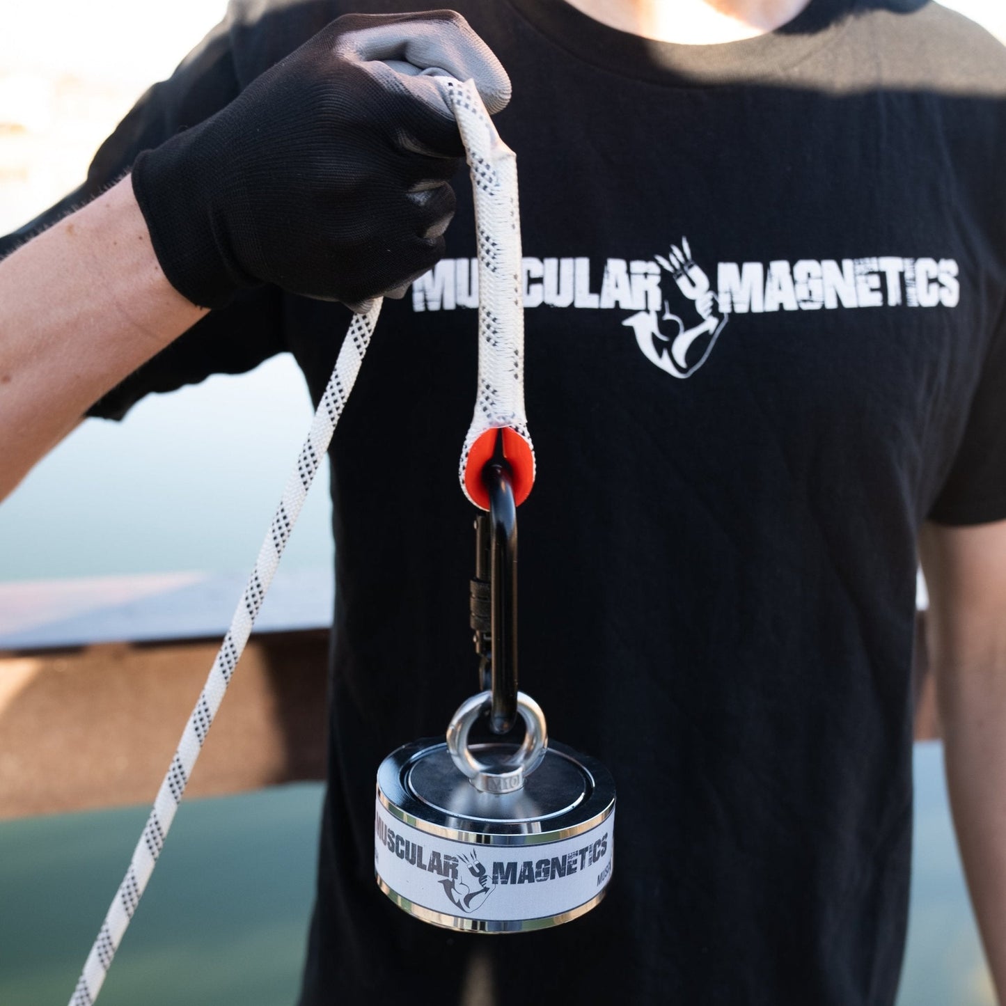 601,01 kg DOUBLE-SIDED MAGNET FISHING KIT & DURABLE MAGNET FISHING ROPE
