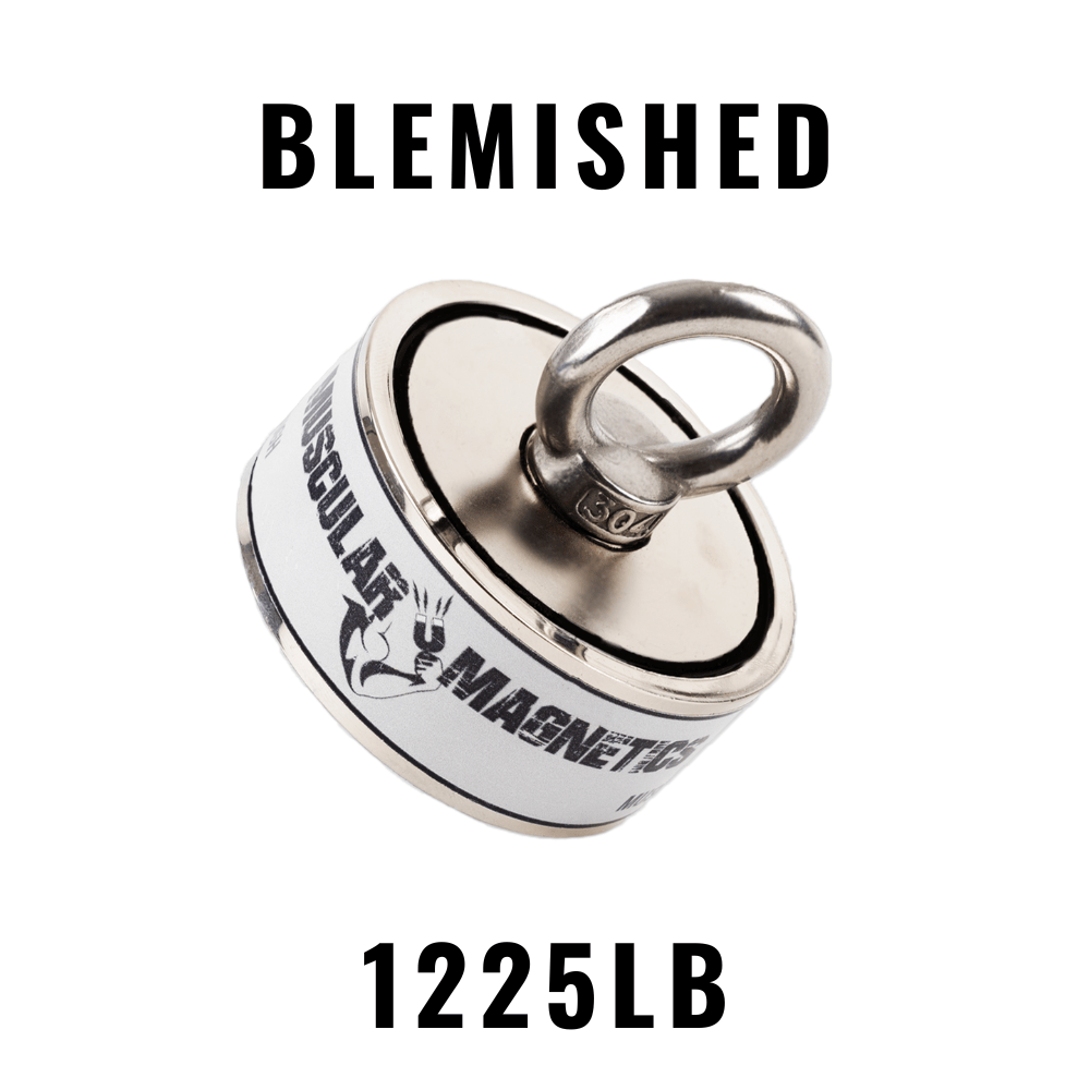 BLEMISHED 555,65 kg DOUBLE SIDED FISHING MAGNET