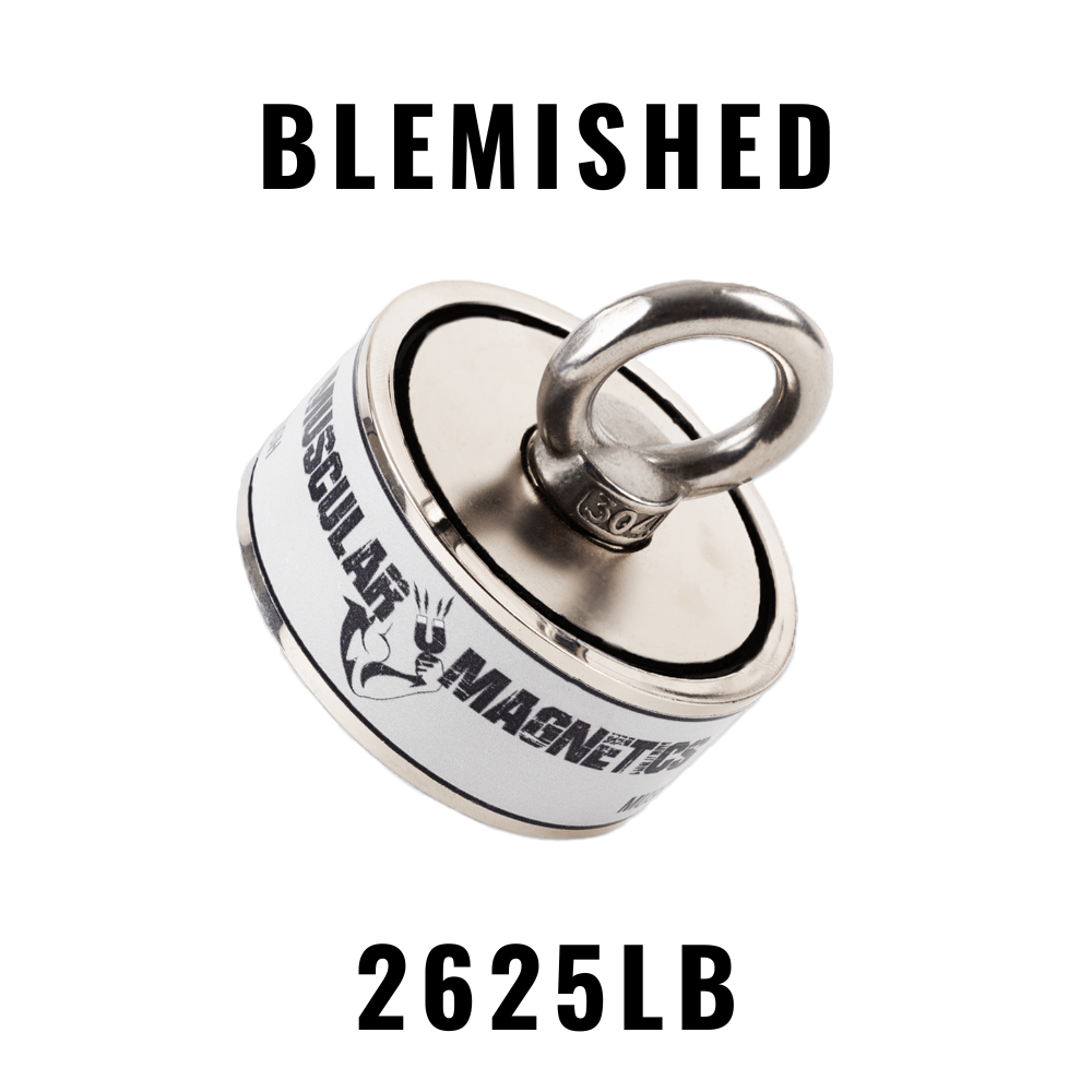 BLEMISHED 1190,68 kg DOUBLE SIDED FISHING MAGNET