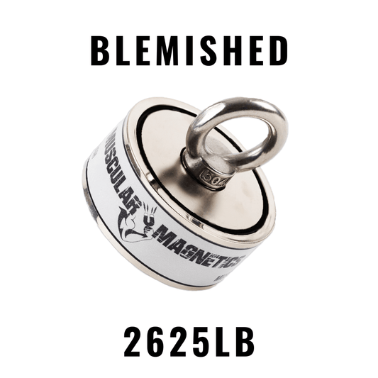 BLEMISHED 1190,68 kg DOUBLE SIDED FISHING MAGNET