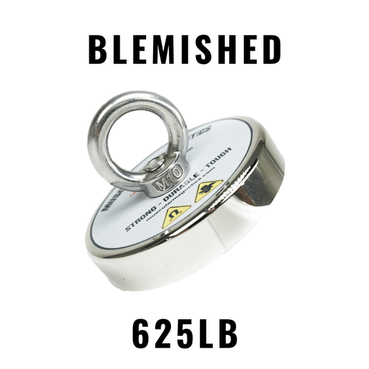 BLEMISHED 283,5 kg SINGLE SIDED FISHING MAGNET